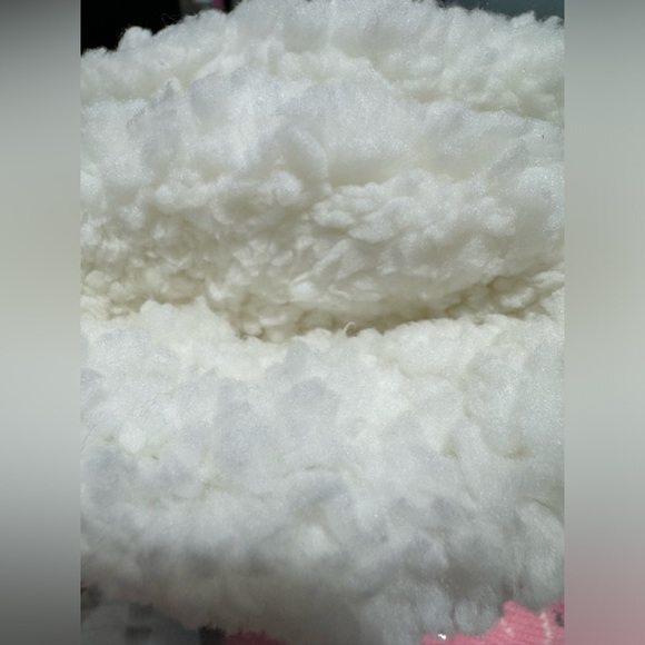 83. Plush‎ Knit Cozy Holiday Slippers Socks - Picture 5 of 5